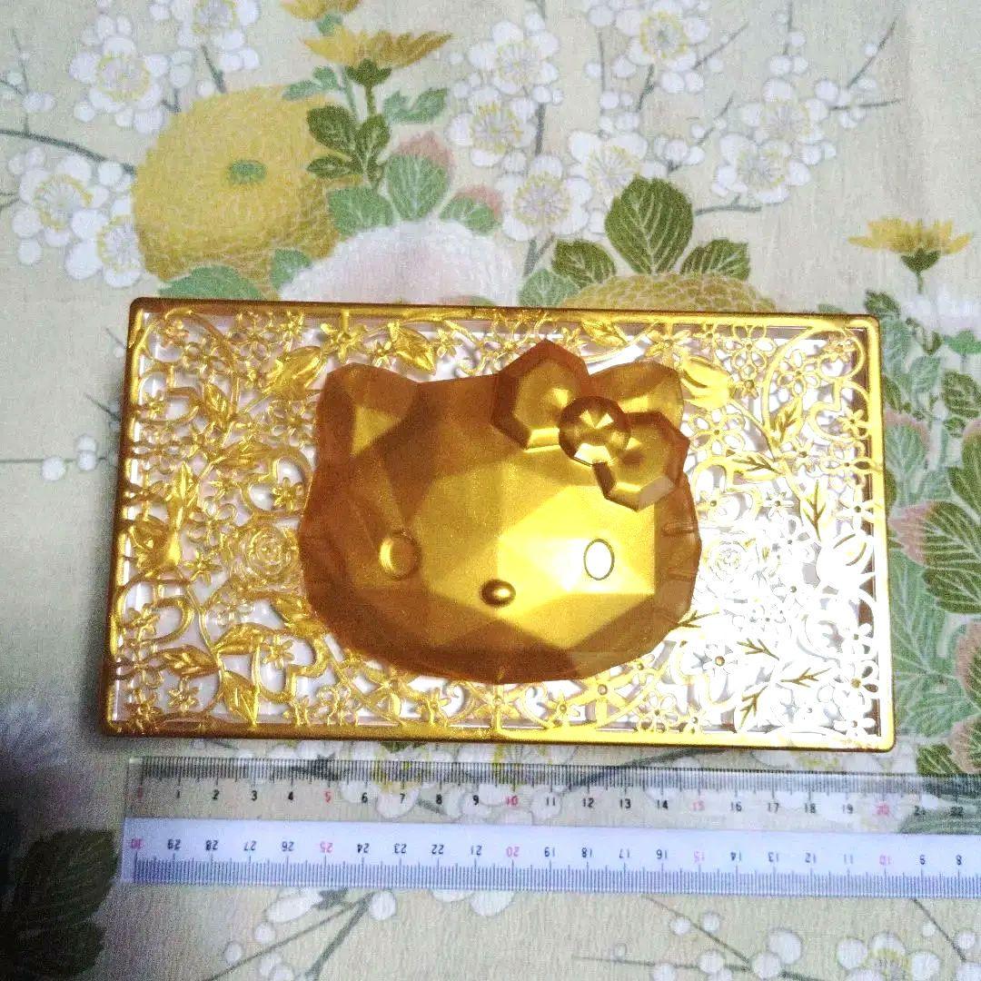 激レア！ハローキティ ゴールドデザイン　ジュエリーケース小物入れ サンリオ 日本