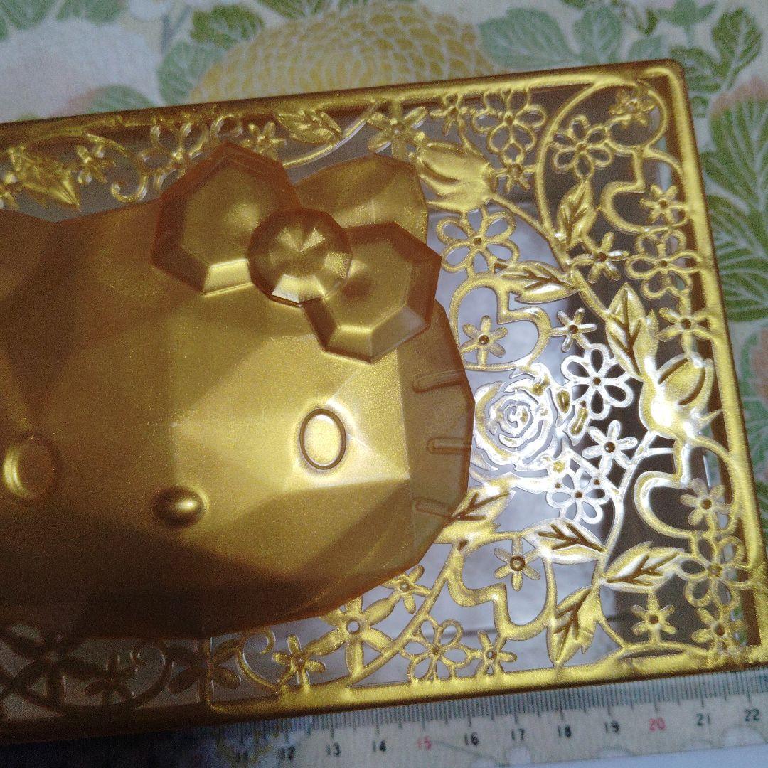 激レア！ハローキティ ゴールドデザイン　ジュエリーケース小物入れ サンリオ 日本