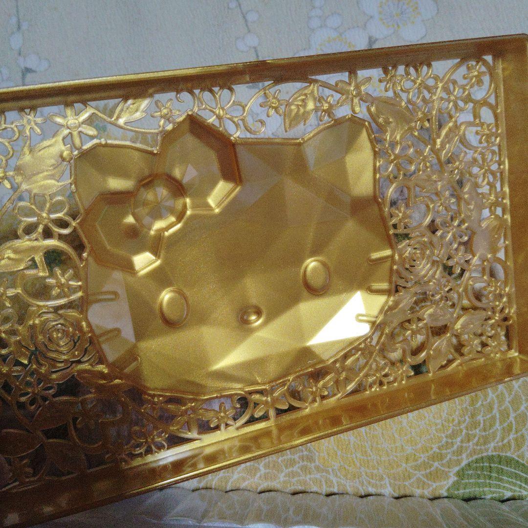 激レア！ハローキティ ゴールドデザイン　ジュエリーケース小物入れ サンリオ 日本