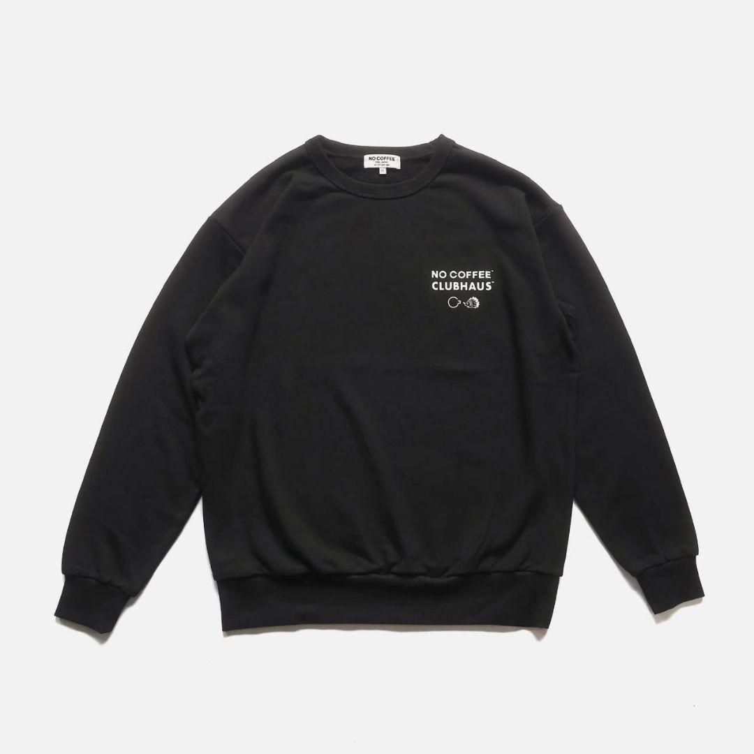 NO COFFEE × CLUBHAUS CREW SWEAT SHIRT