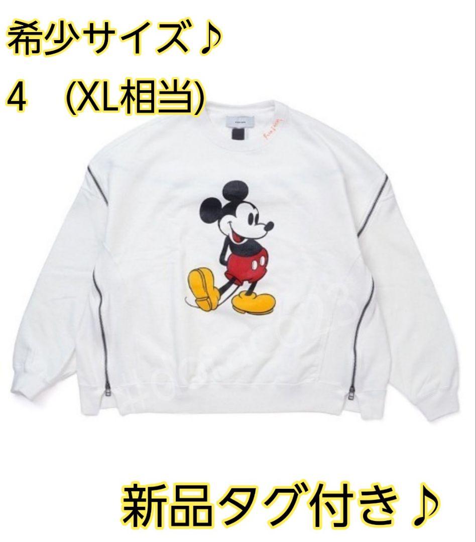 FACETASM MICKEY ZIPPER CREWNECK ミッキー