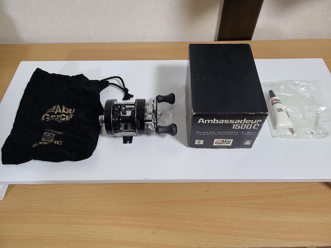 フ*ゥ様 美品【abu】1500c　ブラック