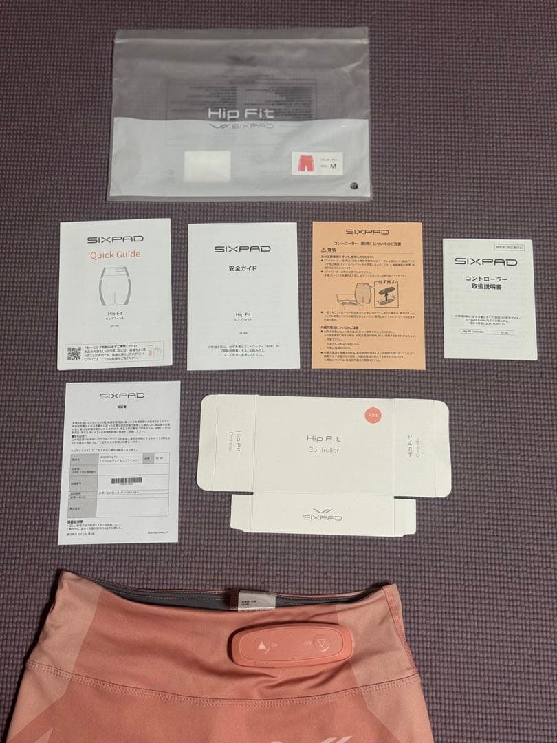 SIXPAD ヒップフィット EMSトレーニング ピンク