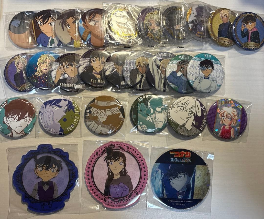 名探偵コナン 缶バッジ まとめ売り