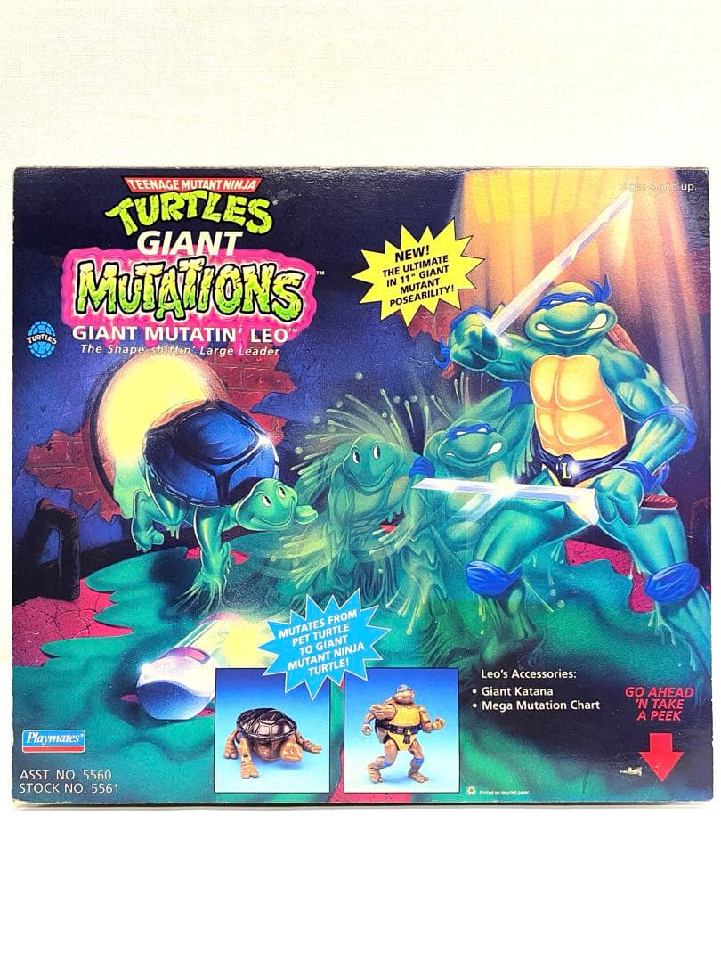 ミュータント タートルズ ジャイアント レオナルド フィギュア １体 未使用品