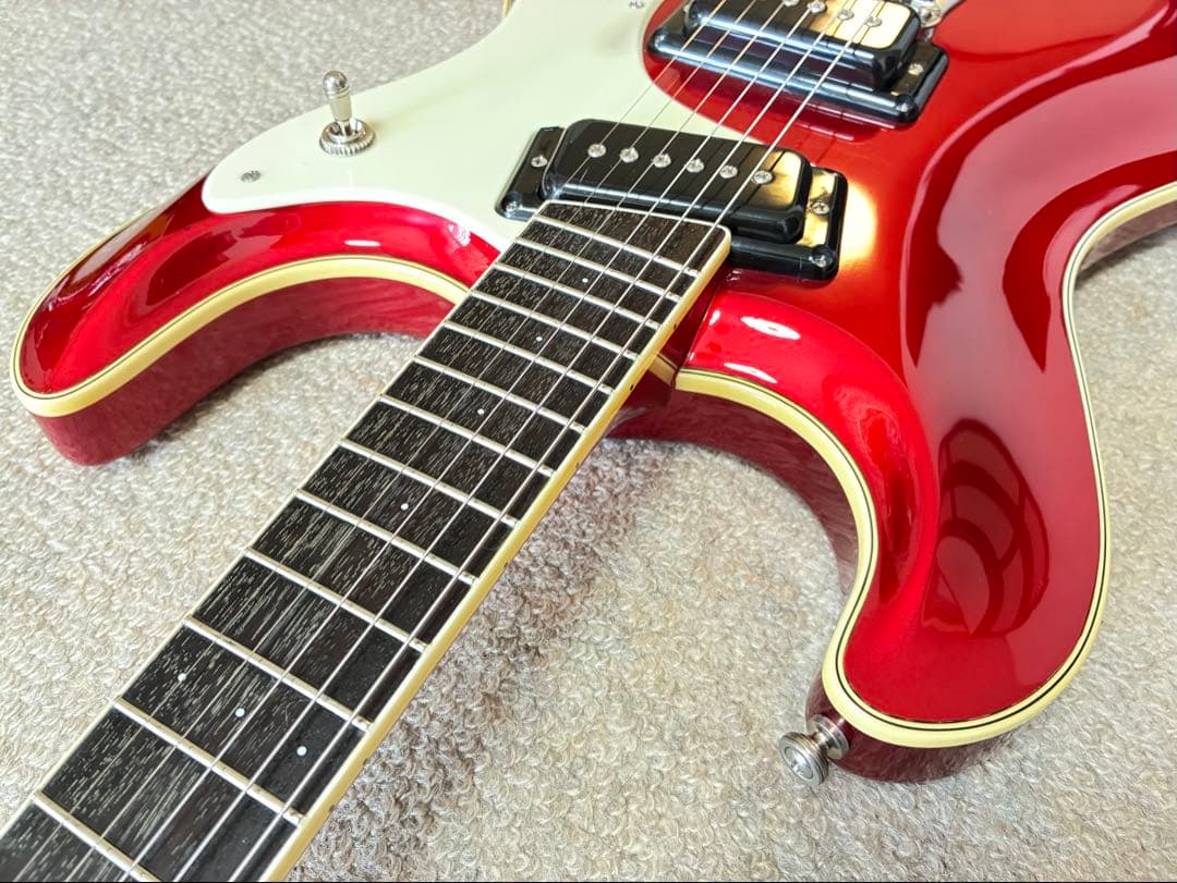 ■美品！USAモズライト 1963リイシュー！演奏動画あり！ハードケース付