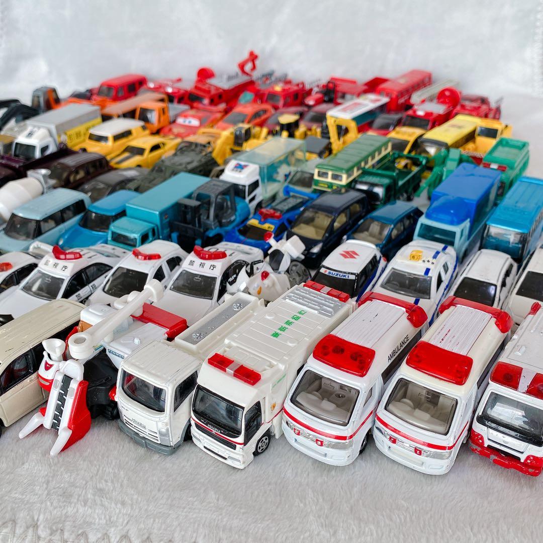 トミカ　85台　セット　大量　まとめ売り　ミニカー　車　はたらく車