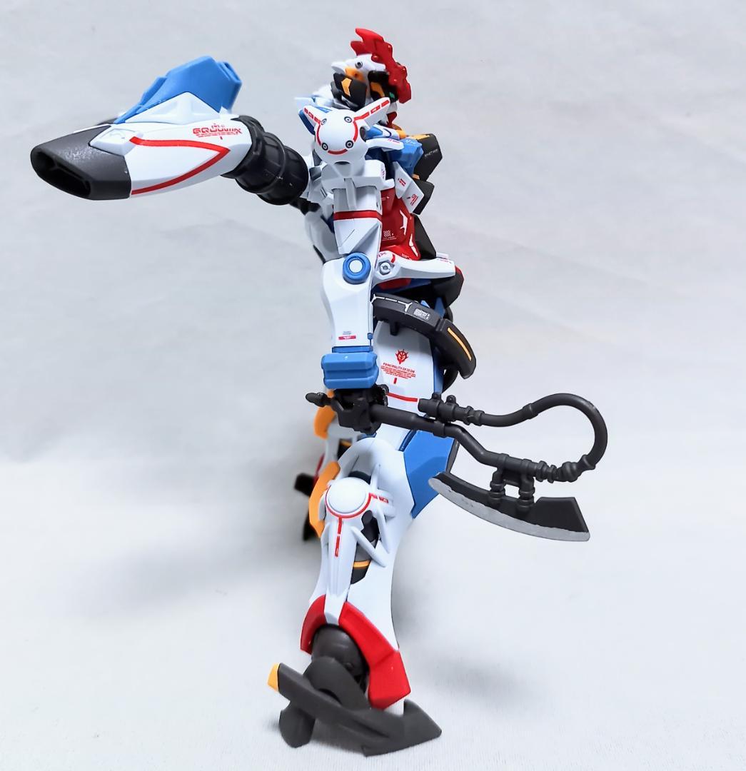 完成品 HG 1/144 GQuuuuuuX ジークアクス 組立て済 ジャンクE