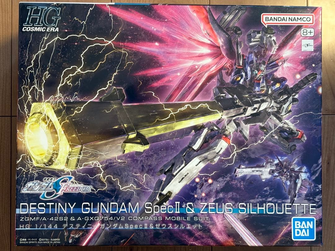 HG1/144 デスティニーガンダムSpecII ゼウスシルエット