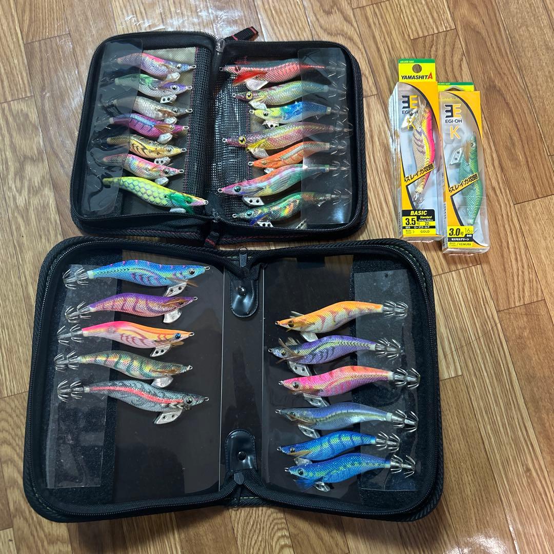 エギ 27個セット 多色展開　ケース付き