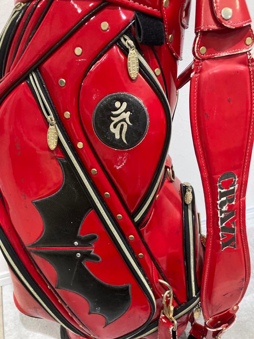 CRAZY SPORTS ゴルフバッグ レッド