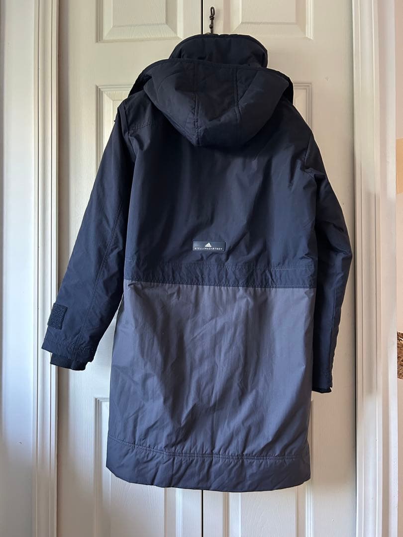 専用　【美品】アディダス by ステラマッカートニー ベンチコート ネイビー L