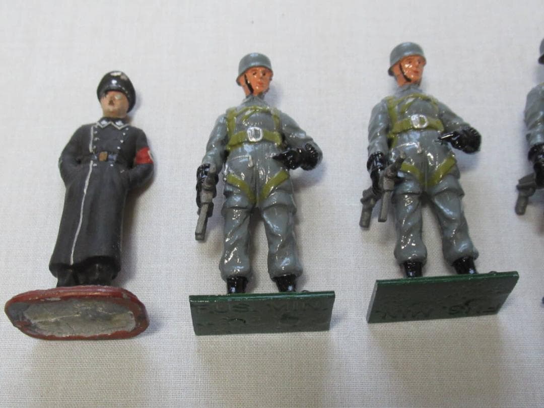 1980年代 英国製◆フュージリア SET19 ミニチュア WW2ドイツ歩兵6体