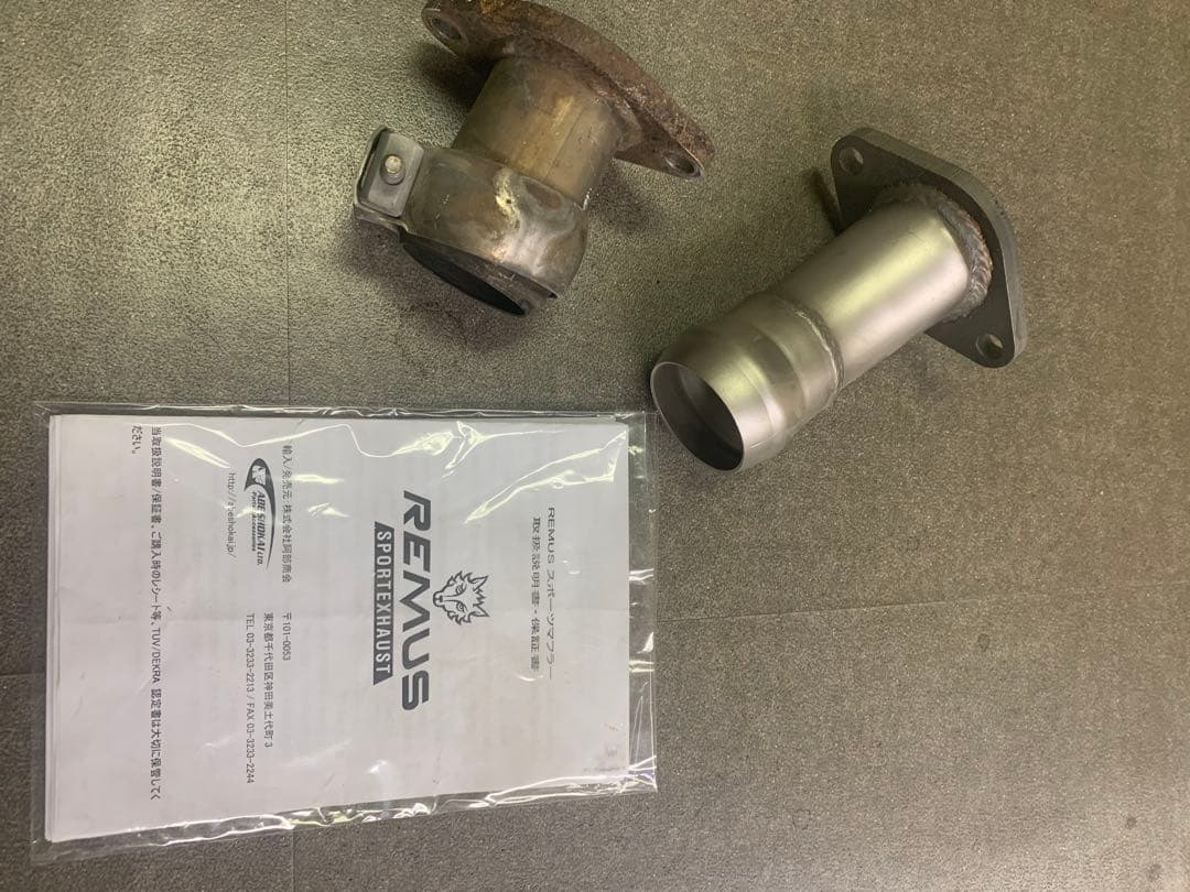 REMUS ステンレススチール マフラー　cx-3