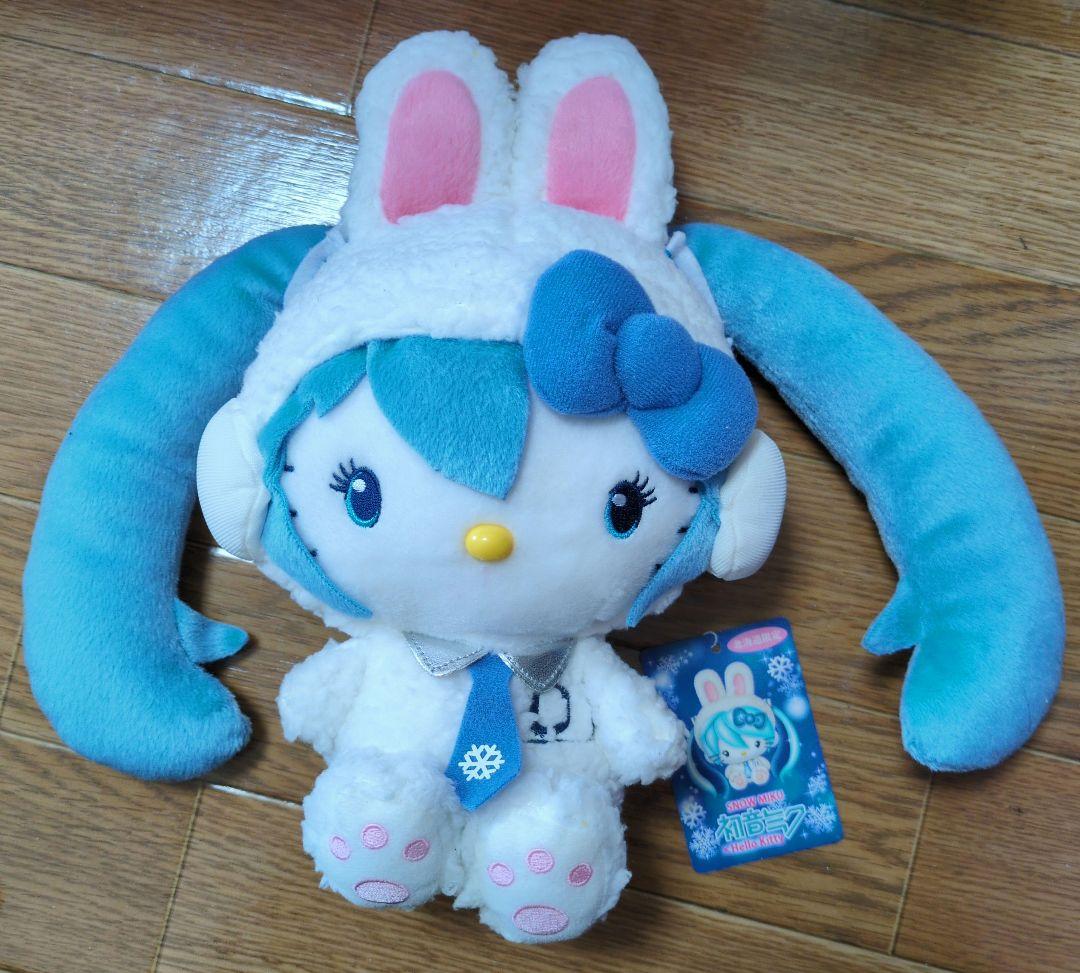 雪ウサギミク✕KT　ヌイグルミ(M)　北海道限定