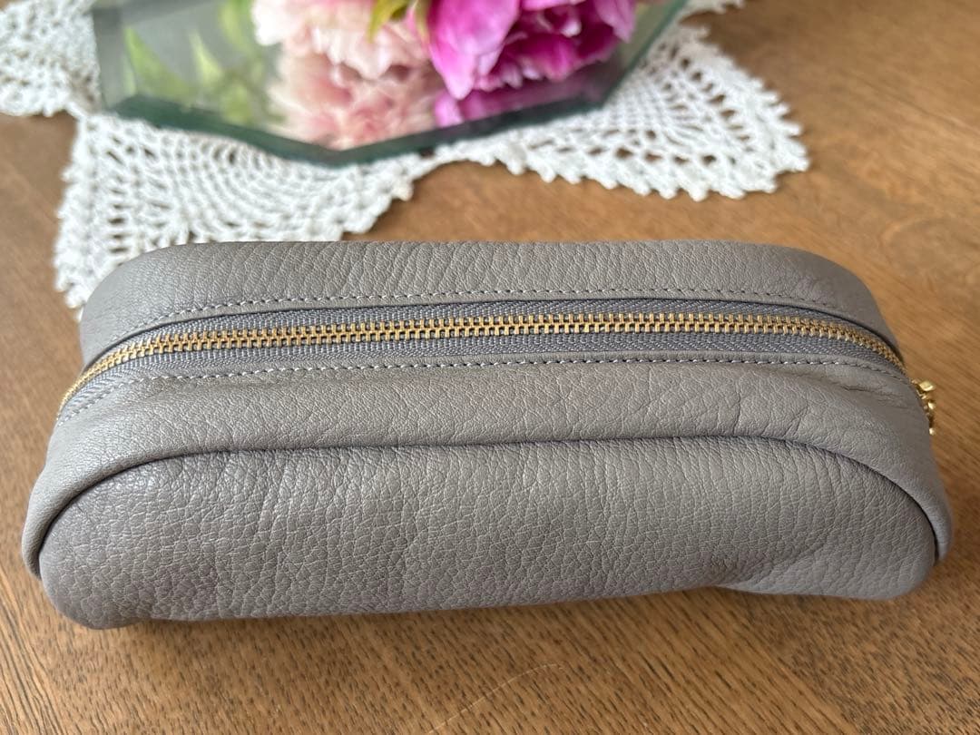 完売品!! FOCUS EITO ペンケース ジビエレザー トープ