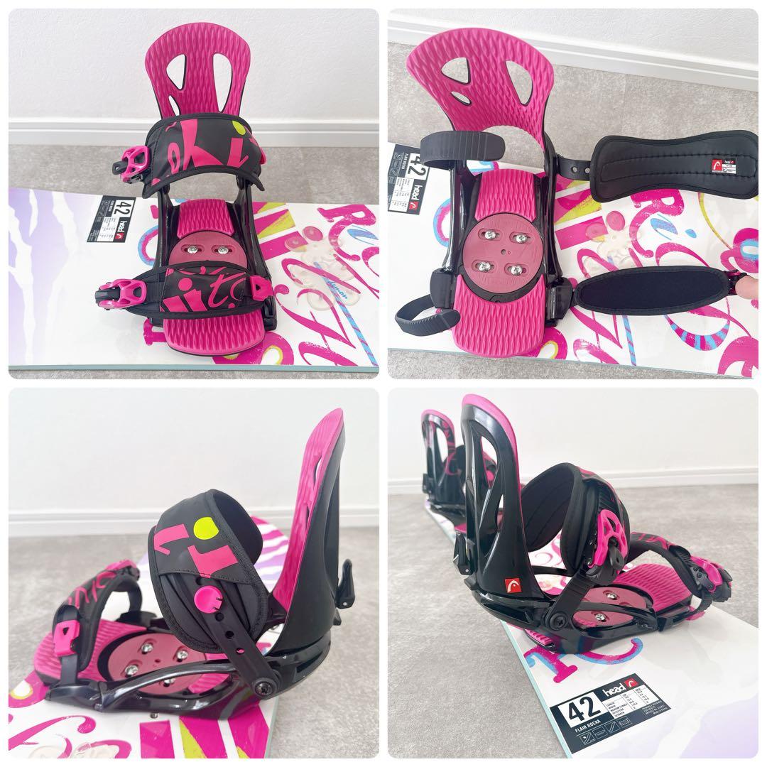 HEAD スノボ FLAIR ROCKA 142 バイン NX FRAIR 2点