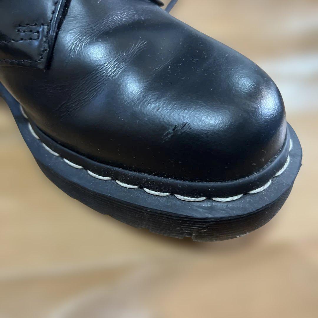 たみさん専用 Dr. Martens ホワイトステッチ 3 ホールシューズ