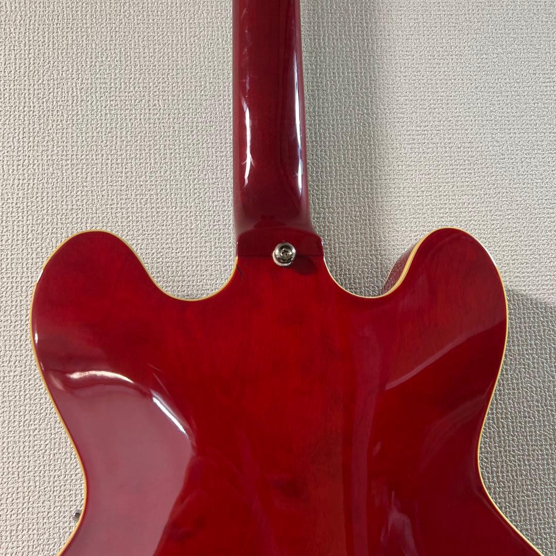Cort セミアコースティックギター レッド