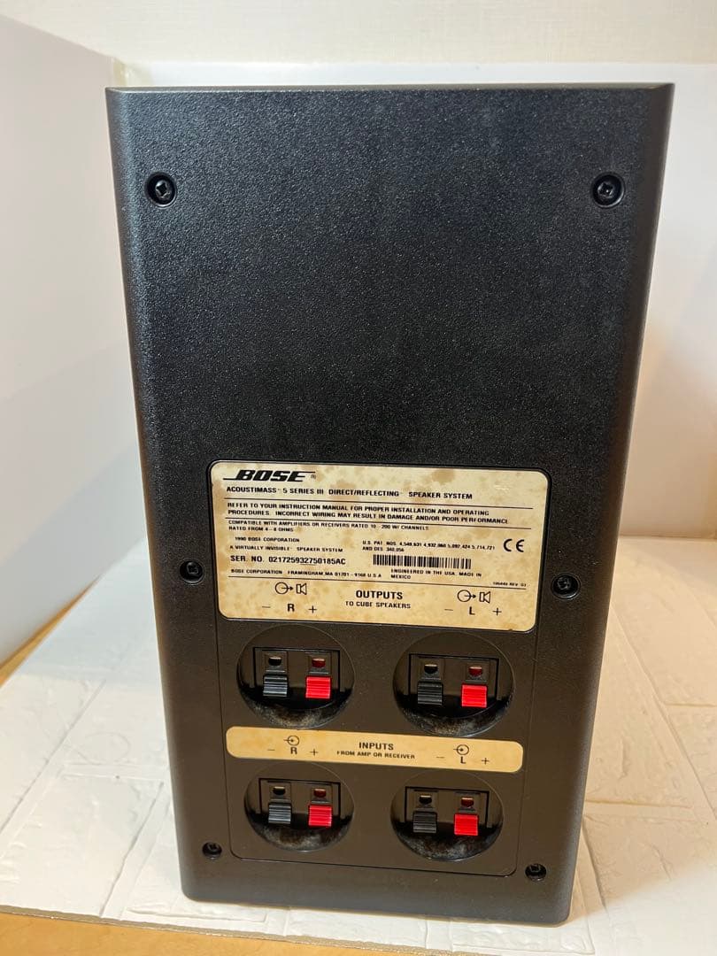 BOSE 高音質コンポセット RA-15/DVA-15/MDA-15 リモコン付