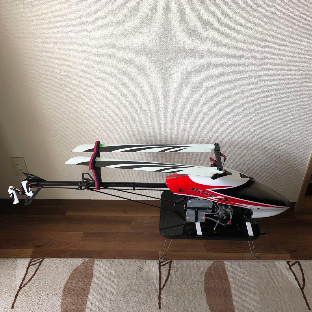 JRPROPO FORZA600NITRO 機体、エンジン、マフラー付き