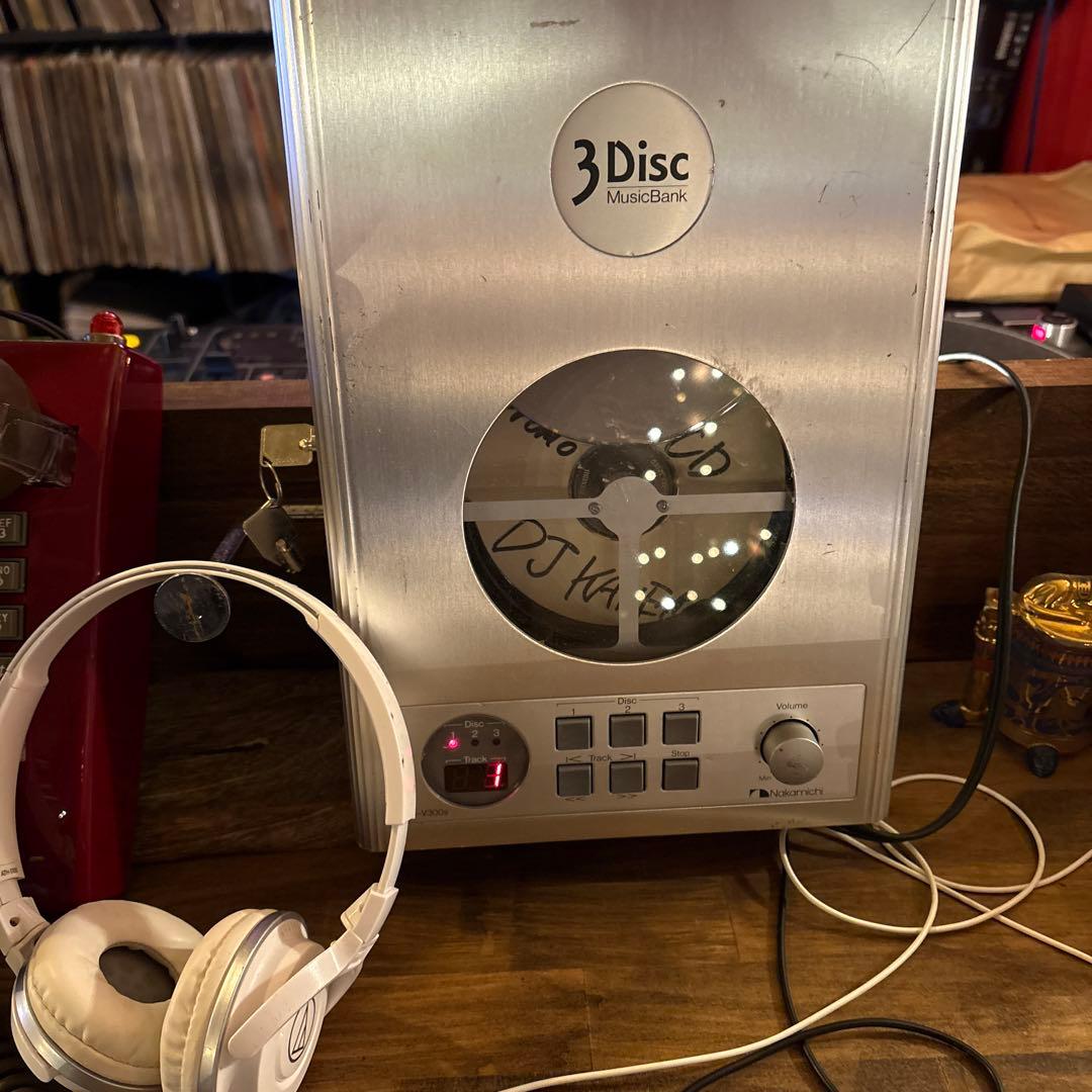 Nakamichi MB-V300s 3ディスクコンポ 再生可能品、CD視聴機。