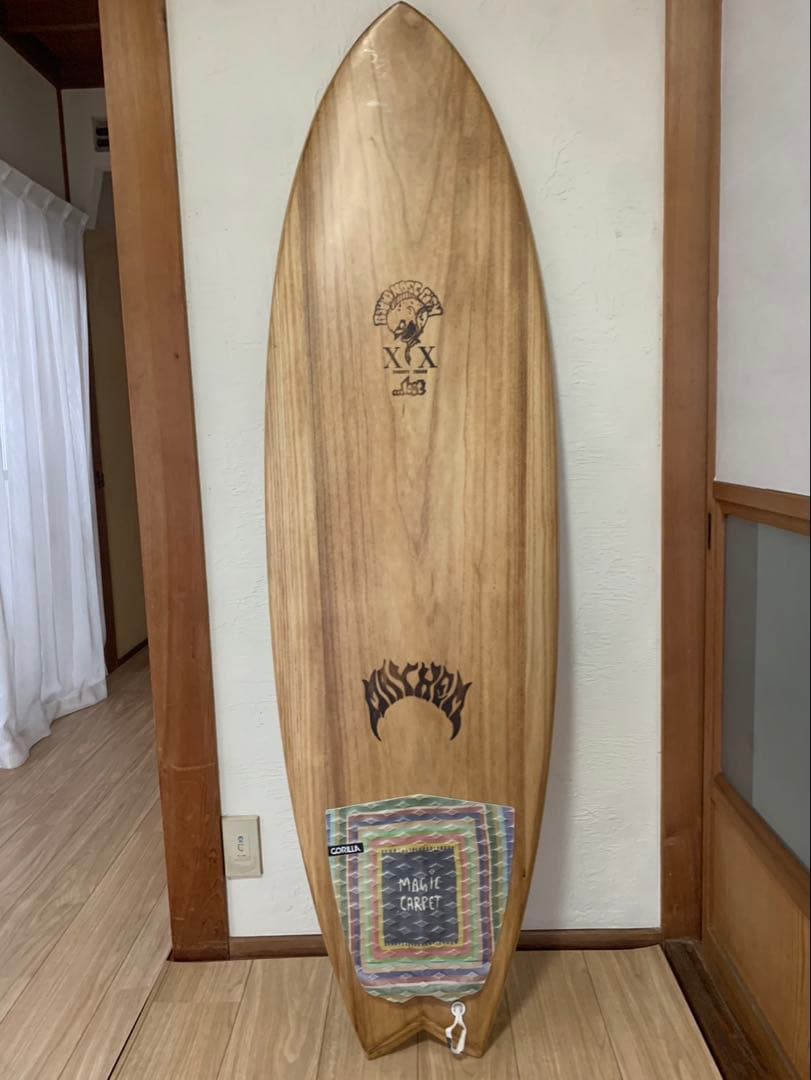 ファイヤーワイヤー　ラウンドノーズフィッシュ　5.5 FCS2フィン付き