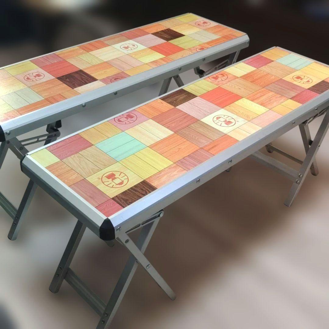 Colemanナチュラルモザイクファミリーリビングセットプラス6人用