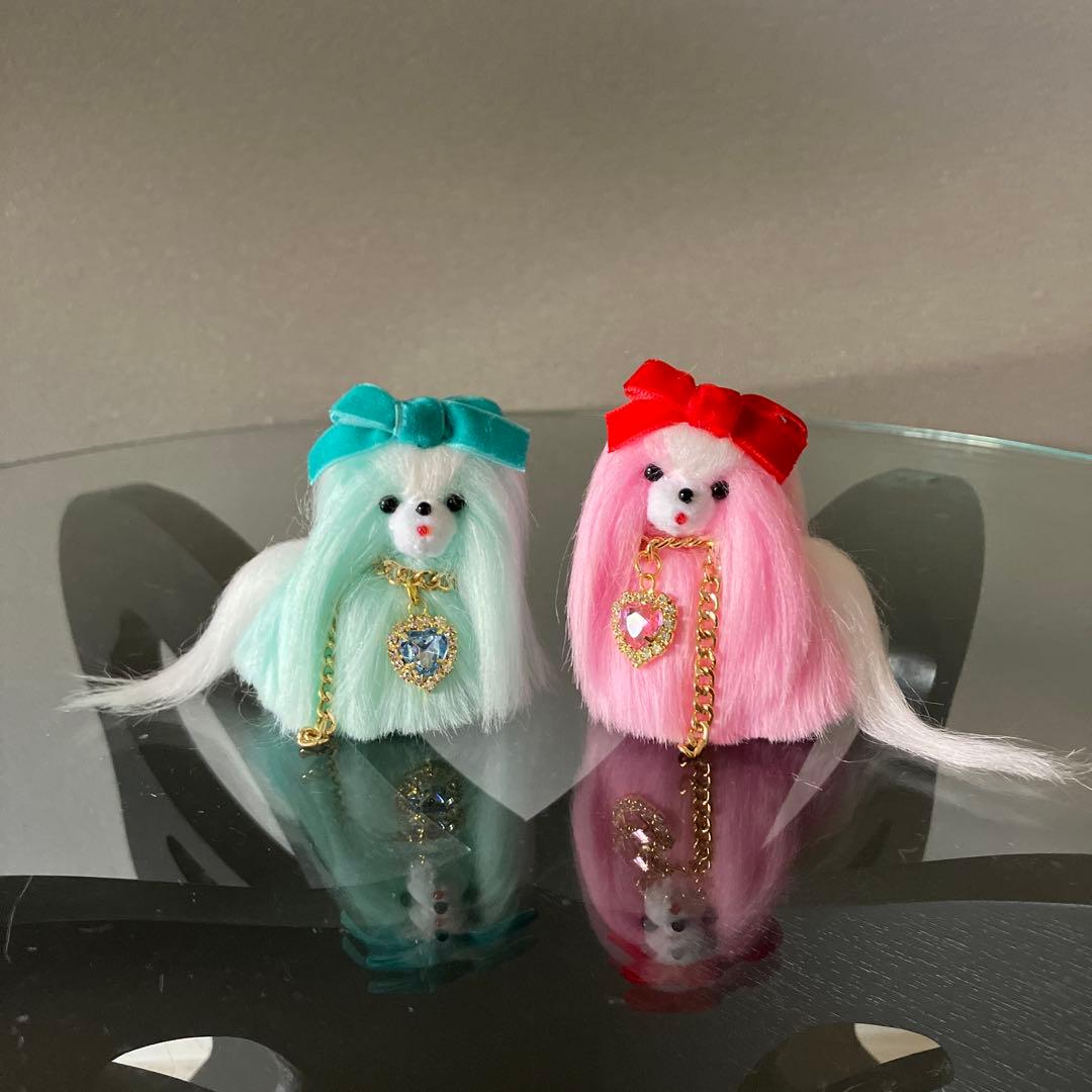 あやぽんぬ様　　　専用　　　昭和レトロ　ロング　わんちゃん　ティファニー