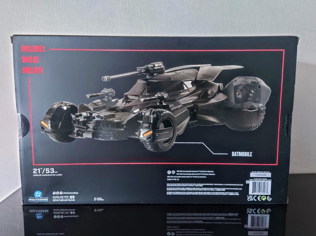 マクファーレントイズ DCマルチバース BvS バットモビール レベル２