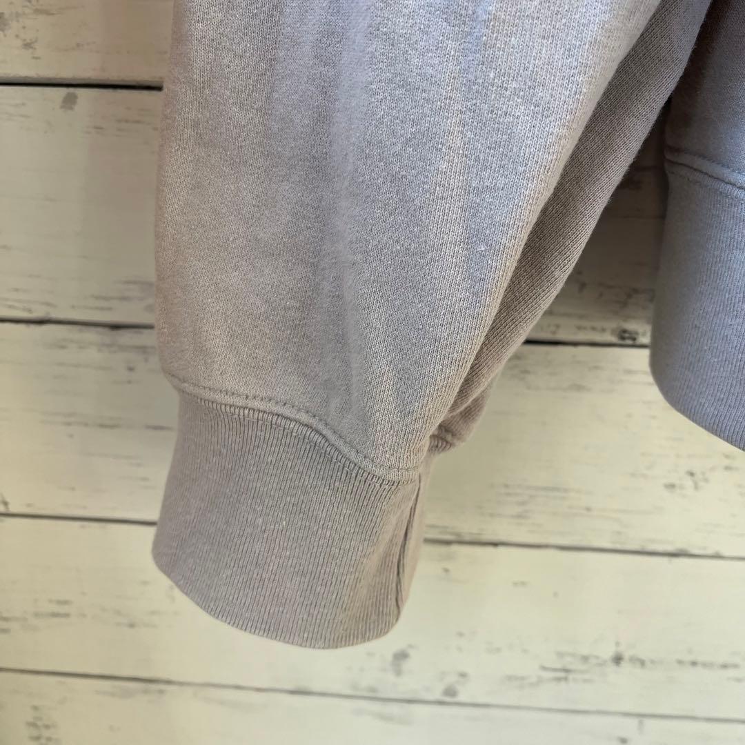 【XXL相当】シュプリームスウェット【グレー】ワンポイントロゴ⭐︎トレーナー