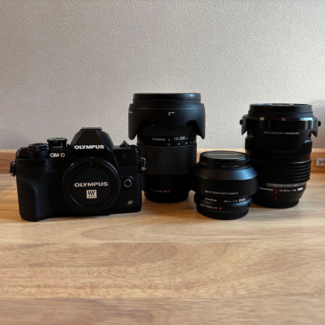 【美品】OLYMPUS OM-D E-M10 Mark IV レンズ付き