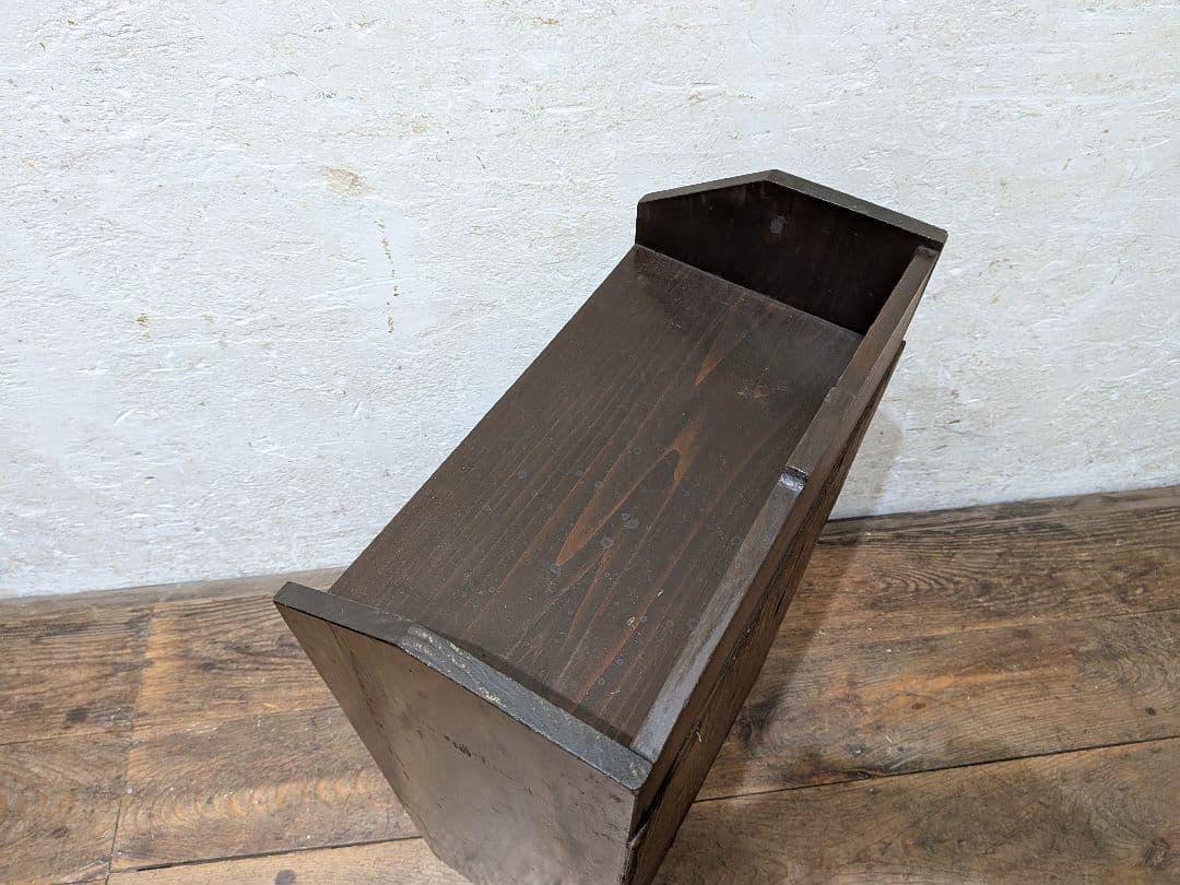 1122 ヴィンテージ　杉のオープンラック　飾り棚　収納棚　本箱　古道具　レトロ