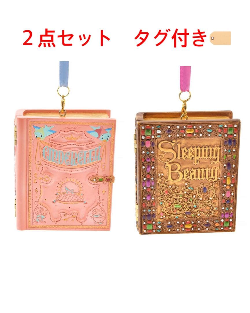 ディズニーストアオーナメントポップアップミュージック シンデレラ 眠れる森の美女