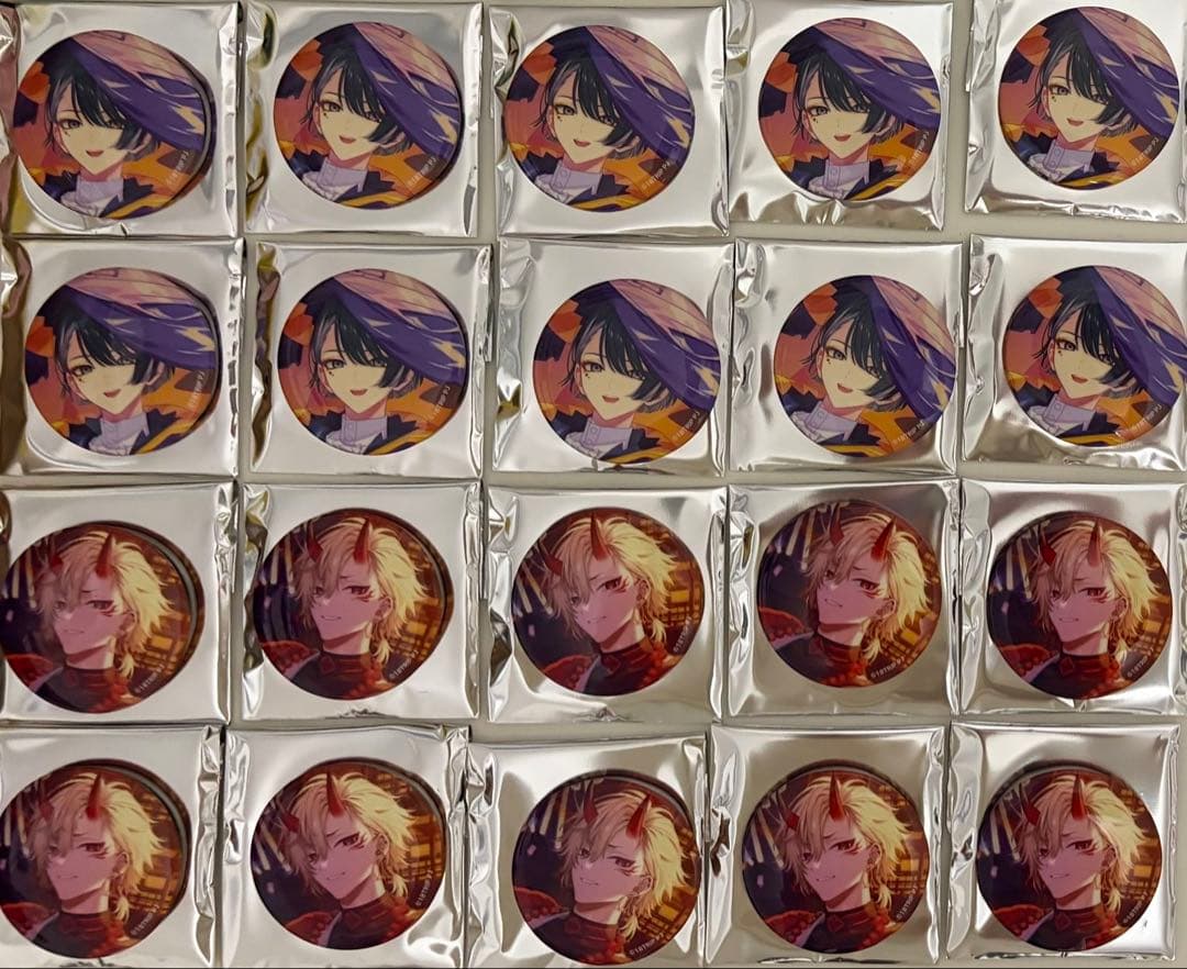 18TRIP 輝矢宗氏 久楽間潮 キャラバッジセット