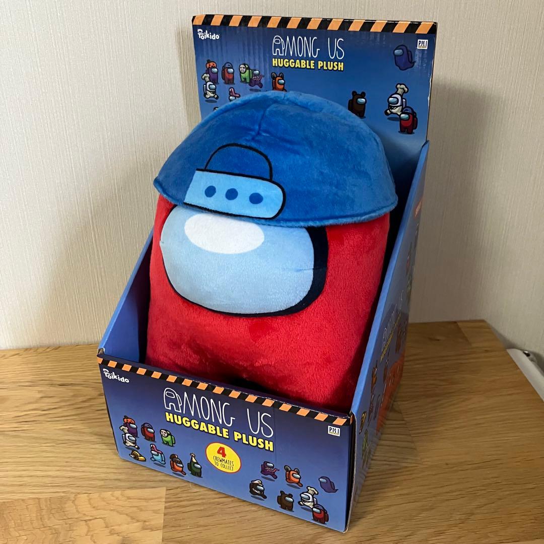 among us ぬいぐるみ 赤クルー アマングアス