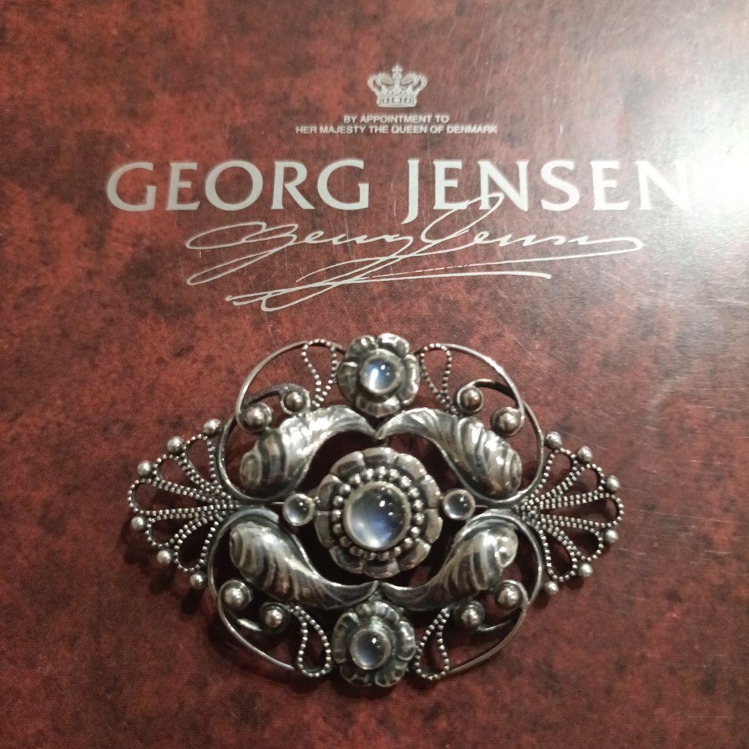 ほぼ未使用　  ブルームーンストーン　ブローチ172A