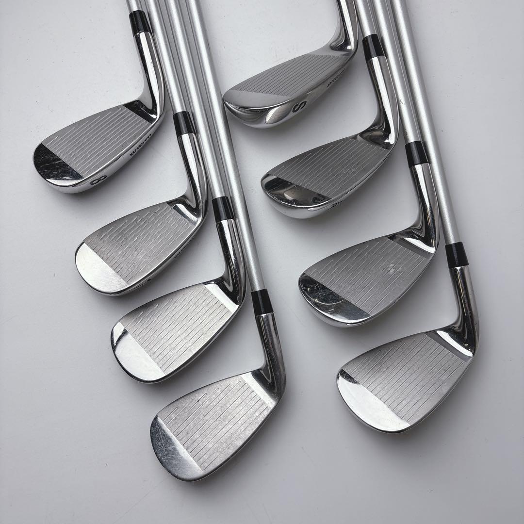 【激安‼️】Wilson ゴルフクラブセット Kasco キャディバッグ付 男右