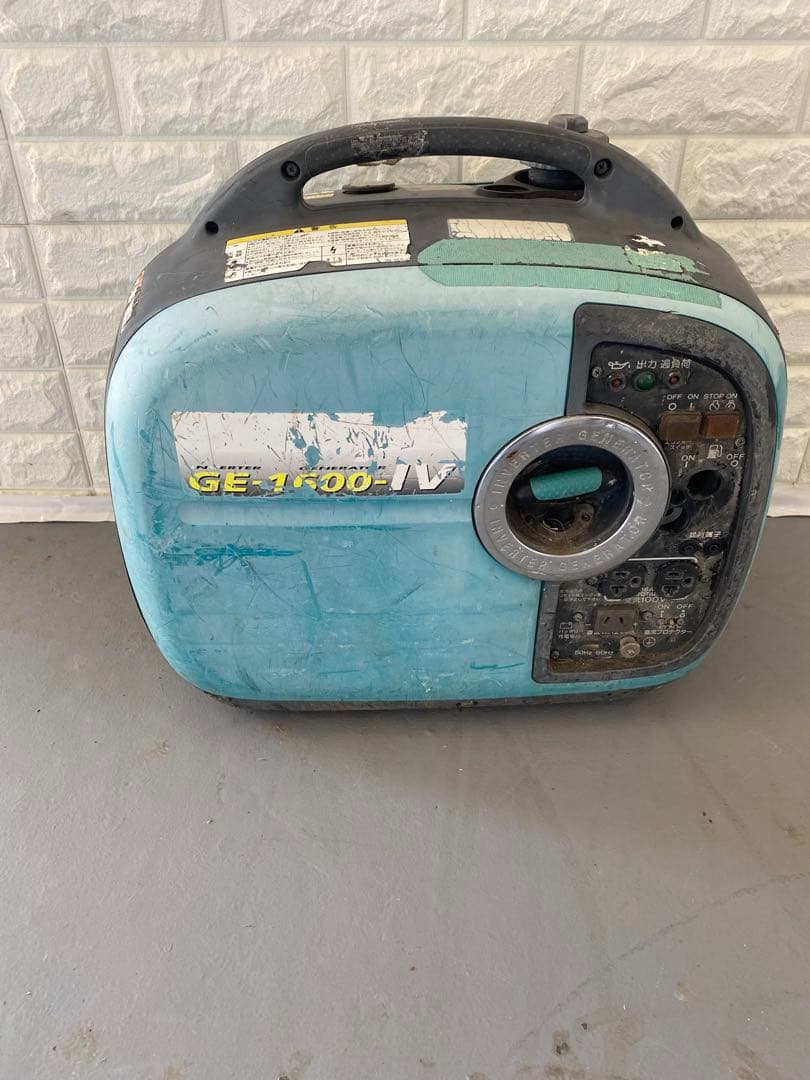 デンヨー インバーター発電機 GE1600-IV ポータブル ガソリンエンジン