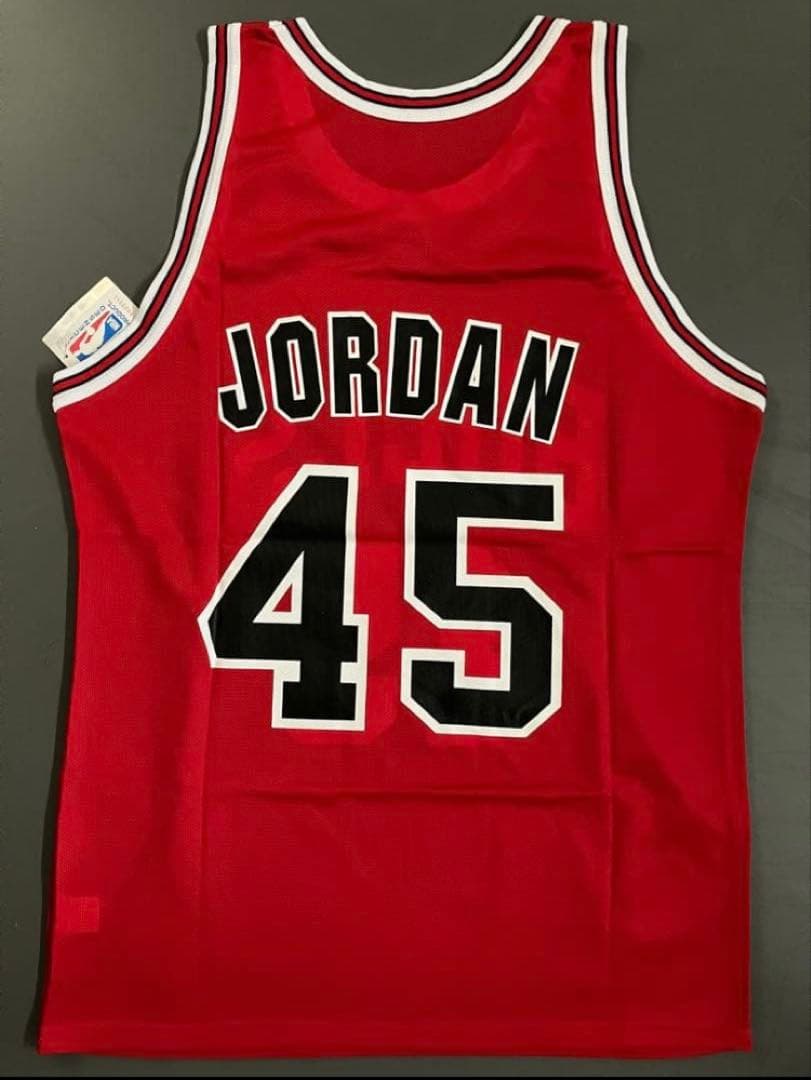 n*e様 【新品】NBAレプリカジャージ＂Michael Jordan＂#45