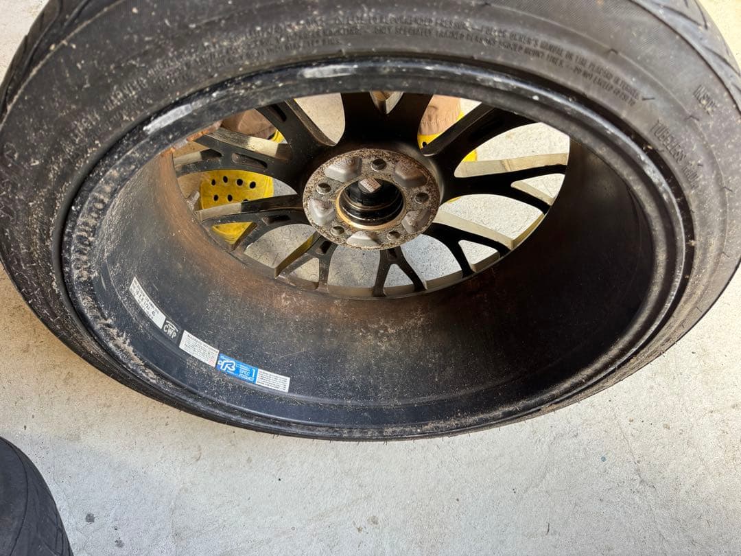 送料無料。Rays ホムラ　19インチ ホイールセット　8.5j ＋45