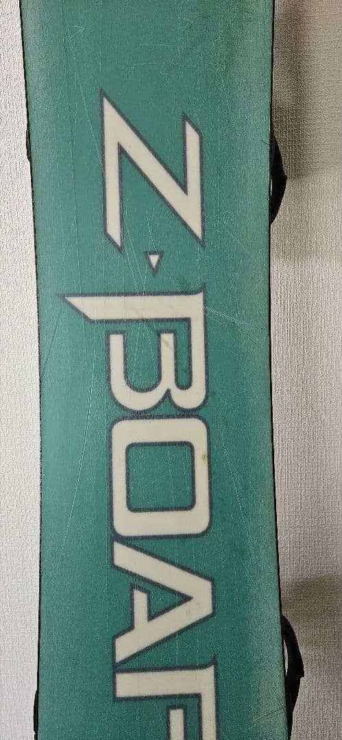 Z.BOARD スノーボード 48 赤/黒 バインディング付き