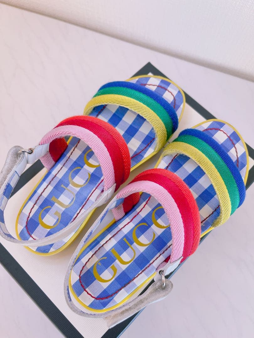 GUCCIサンダル　30(18〜19cm)