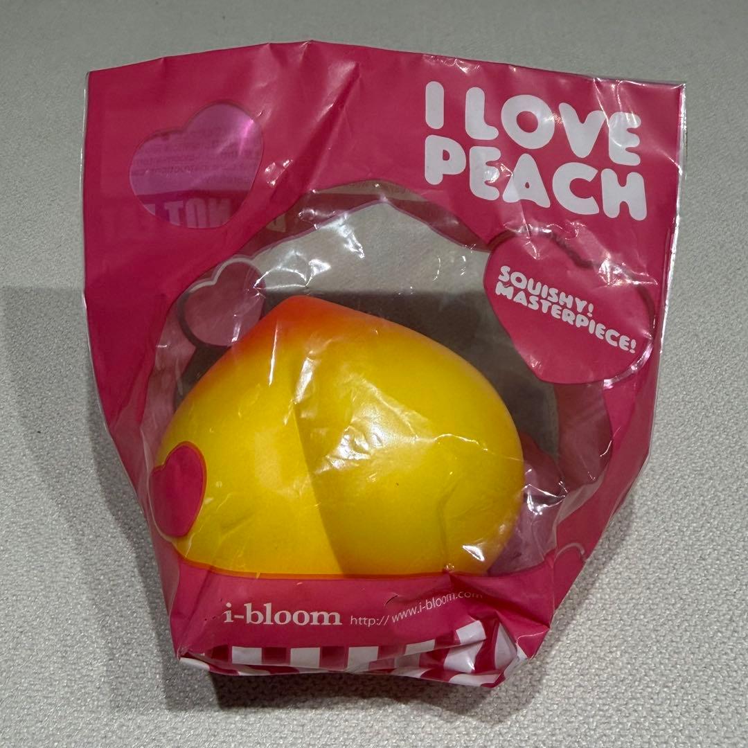 BLOOM ブルーム スクイーズ I LOVE PEACH アイラブピーチ