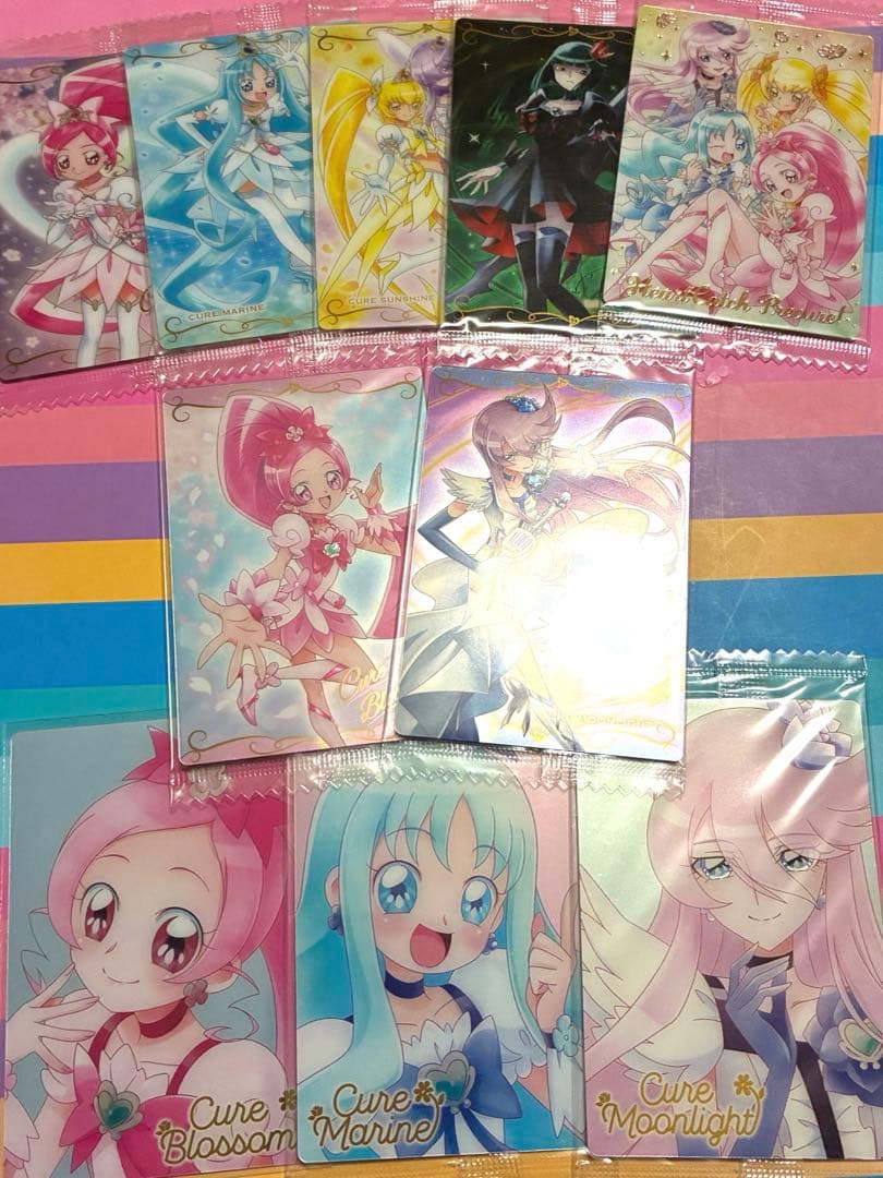 プリキュアウエハース　HR ハートキャッチプリキュア　マリン　ブロッサム