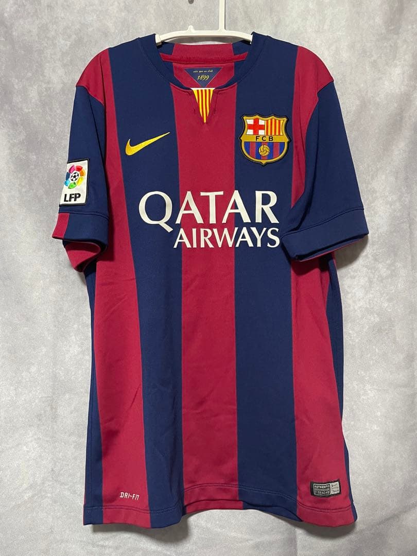 【正規品】バルセロナ　14/15ホームレプリカ　三冠