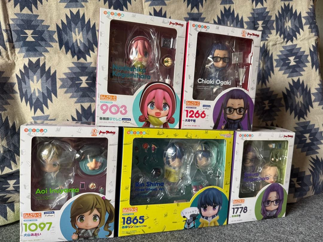 ゆるキャン　ねんどろいど　5体