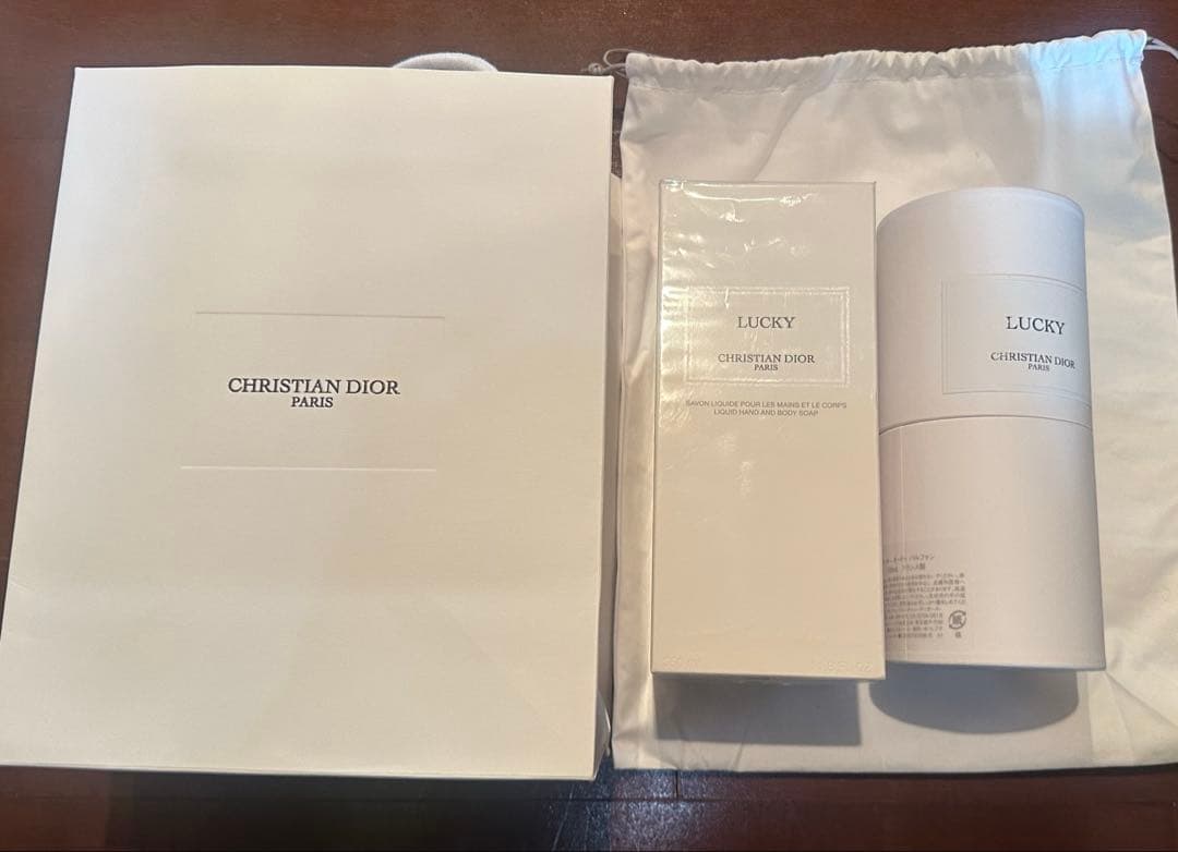 CHRISTIAN DIOR ラッキーハンドボディソープ &オードウパルファン