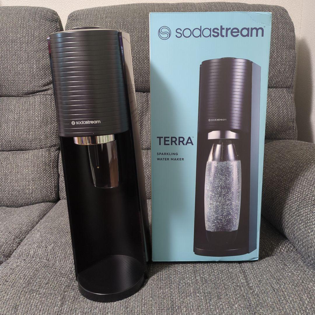 SodaStream TERRA 炭酸水メーカー ブラック