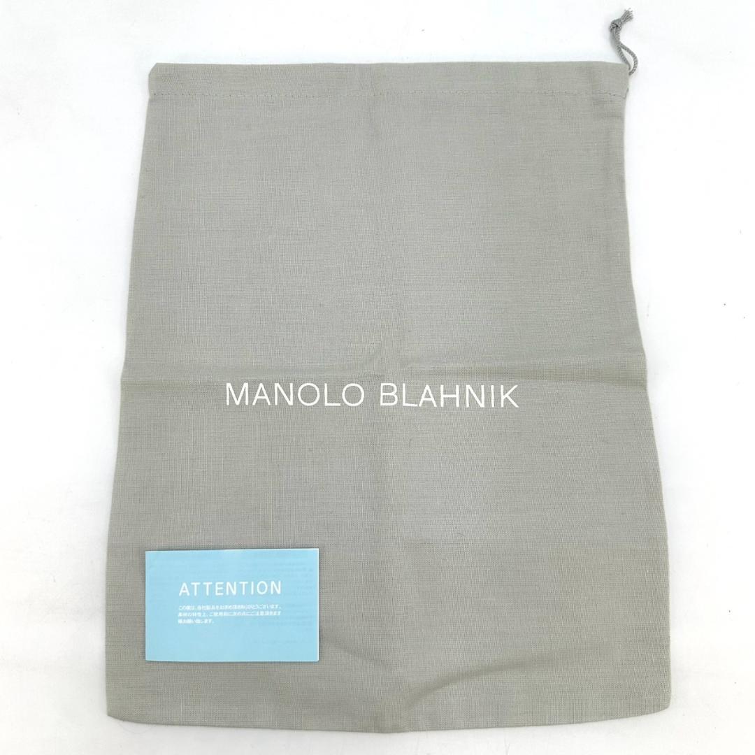 MANOLO BLAHNIK マノロブラニク ミュール NOORAMU ホワイト